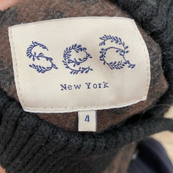 Sea New York / leopard leather bomber jacket - Picture 3 of 6